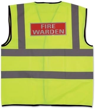 IVG Fire Warden Vest Medium Ref IVGSFWVM