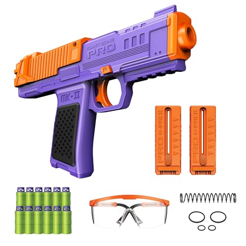 Dart Zone Pro-Series MK-2 Foam Dart Blaster, Boys & Girls 14+ Years, Unisex