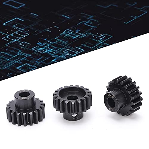 Engrenagem do Motor M1.5 de 8 Mm, Engrenagem Portátil Prática do Pinhão M1.5 Compatibilidade Forte p