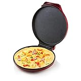 Express Pizzaofen - frische und leckere Pizza in 12min, einfache Bedienung und schnelle Zubereitung von Pizza, Omelette, Quiche, Pfannkuchen, Tortillas
