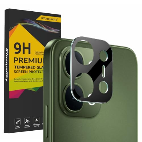 Image of 4youquality Back Camera Lens Protector for Vivo T5x 5G Camera Glass Protector Guard (1 Pack) | 3D Premium Black | Scratch Resistant Rear Camera Guard | Easy Installation | Case Friendly