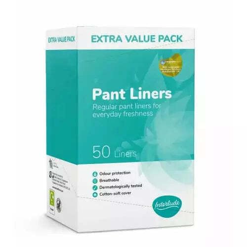 INTERLUDE Panty Liners 50'S (0% VAT), (Pack of 1)