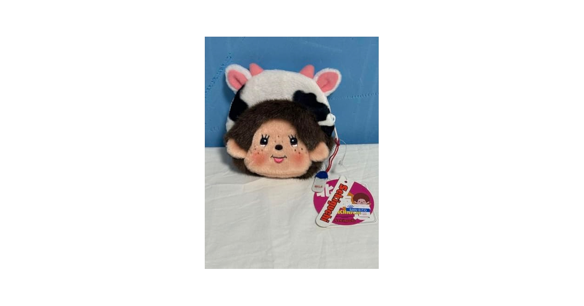北海道モンチッチ モンチッチ ぬいバッジ 男の子女の子 : 北海道キャラクター