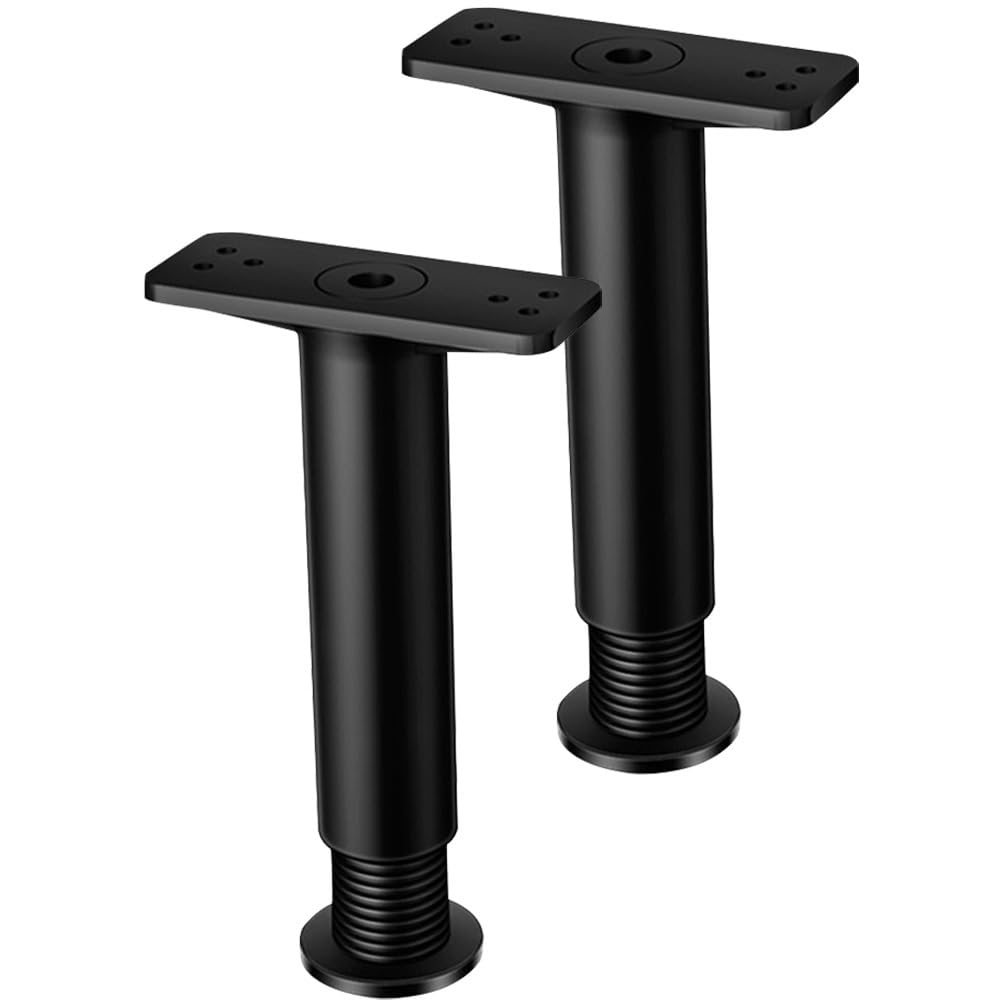 Luxshiny Adjustable Bed Frame Support Legs 2 Pcs