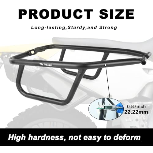 Barras de protección laterales para moto DRZ400 2003-2024 miniatura 5