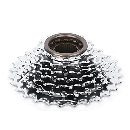 Roue libre 7 vitesses chromée pour vélos et VTT de remplacement - 6