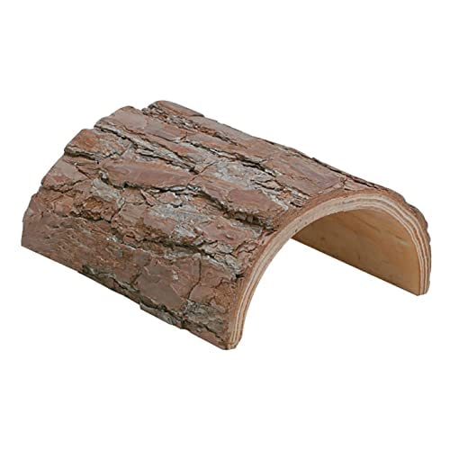 WUNDAPETS SKY PETS SMALL ANIMAL GUINEA PIG HAMSTER TREE TRUNK HIDE DEN 2 SIZES (LARGE)