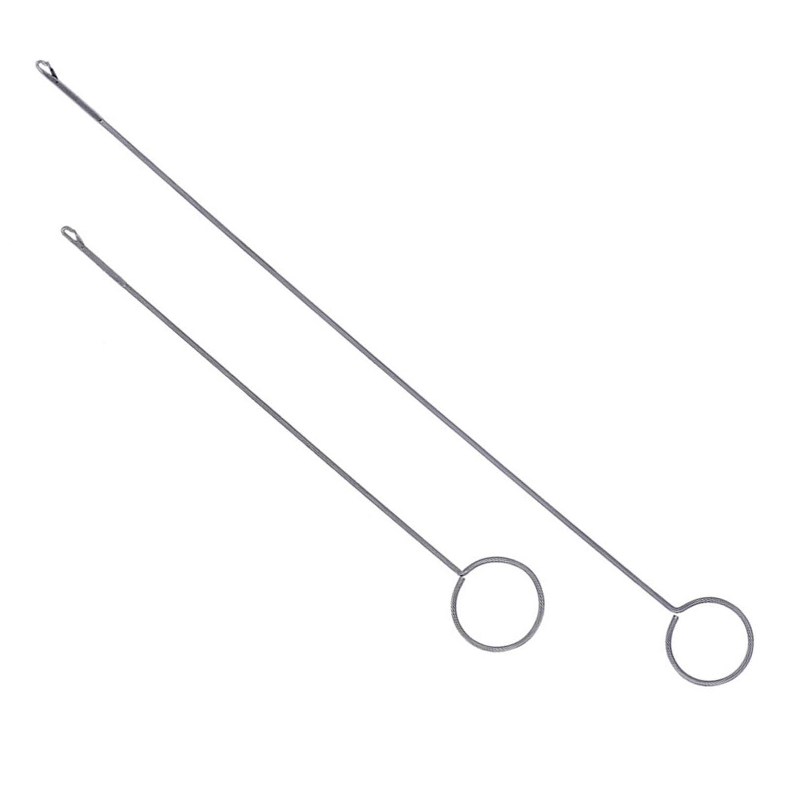 jojofuny 2 Pezzi Ganci Turner per Cucito in Metallo Argento, Accessori Fai da Te per Maglieria e Cucito, Strumento per Artigianato e Lavori Manuali