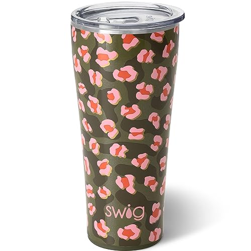Swig Life Isolierter Becher, Reise-Kaffeebecher mit Deckel, Becherhalter, freundlicher Reise-Kaffeebecher, Edelstahl mit Deckel (auf der Suche)