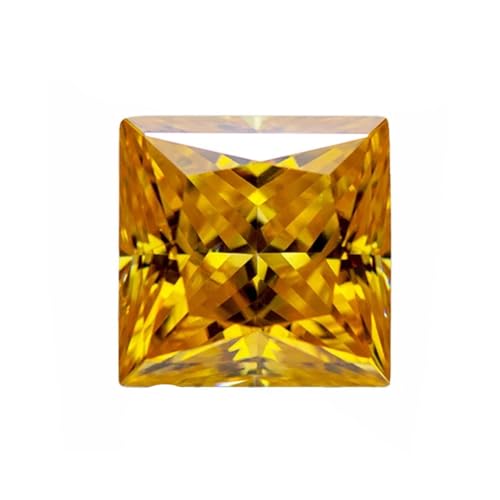 Moissanite en vrac pour bagues pierre de moissanite taille princesse matériaux fabrication bijoux