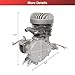 Ktaxon 100cc Bicycle Engine Kit, 2-Stroke Engine Bicycle Engine Bike Motor Kit with Super Fuel-efficient, Powerful Engine for Most 26