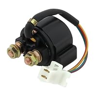 YINETTECH 2Pin Motorrad Starter Relais Kompatibel mit Yamaha XT 600 E/EN 3TB 3UW Baujahr 1990-1998