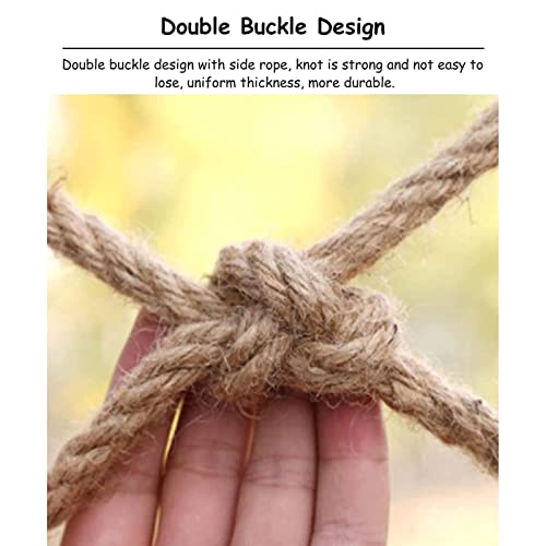 Filet de sécurité robuste en corde de jute Handf de 3mm - 3