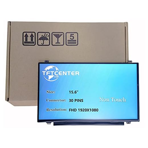 TFTcenter Substituição de tela LCD para Lenovo Ideapad 330-15IGM HD 1366x768 30PIN Matte LED Display
