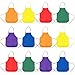 lyivssuy Children's Artists Fabric Aprons - Classroom,Kitchen, Community Event, Crafts & Art Painting Activity. Safe Clean 12 Pack Assorted Colors