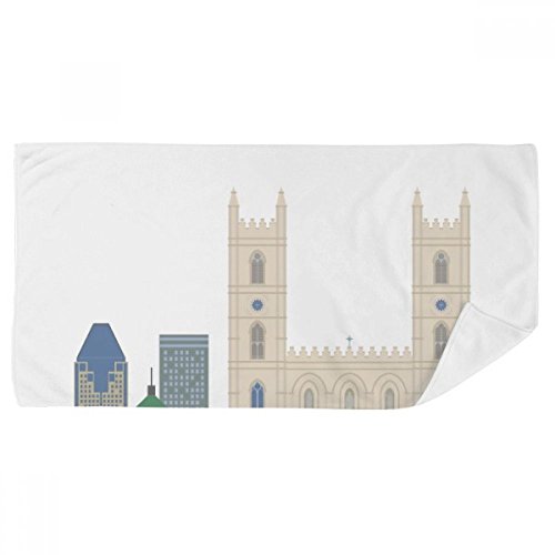 Serviette de bain Canada douce imprimé graphique haute définition - 2