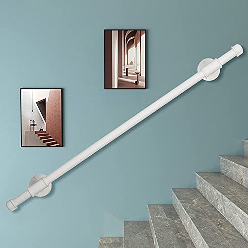 Genérico barandilla Barandilla De Escalera De Pared Soportes De Barandilla De Escalera Barandilla De Metal Dorado Barandilla De Pared De Hierro Forjado Reposapiés Soporte De Seguridad 584 Kg - Kit Co