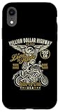 Installation facile Motif moto Highway HWY 550 Colorado Coque pour iPhone XR