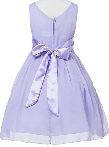 Lace Top Solid Skirt One Piece Dress with Necklace3