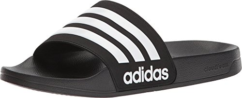 Product Image of the adidas Men's Adilette Shower Slides Black/White/White 9