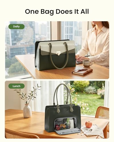 Image of LOVEVOOK Laptop Tote Bag for Women,Laptop Work Tote Computer Bag