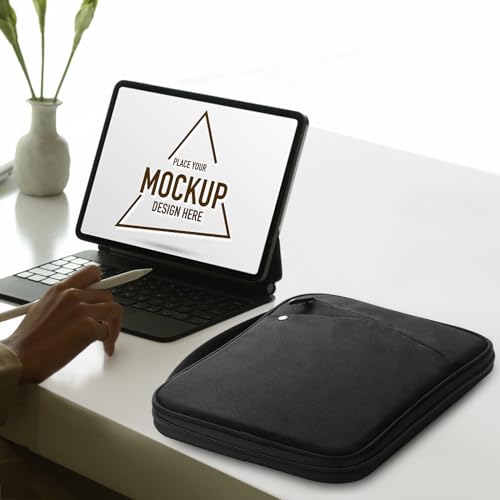 MoKo Tablet Tasche 9-11 Zoll mit Griff Gepolstert, Organizer Sleeve – Ansicht 6