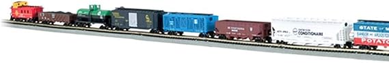Bachmann Trains Empire Builder Ready to Run 68 Piece Electric Train N Scale