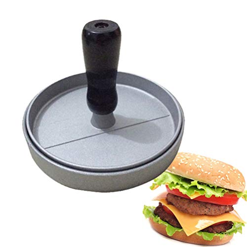 ハンバーガープレス 肉プレス バーガーメーカー DIY 調理器具 キッチン用品 台所 ミートプレス 多用途 手軽にパテが作れ ホームパーティ アウトドア キャンプ バーベキューに