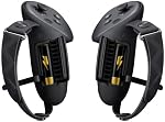 AMVR Upgraded Controller Grips Cover Compatible with Meta/Oculus Quest 3S/ 3 Accessories, with Battery Opening Cover and Knuckle Straps Protector(Not for Charging Dock) (Common Size)