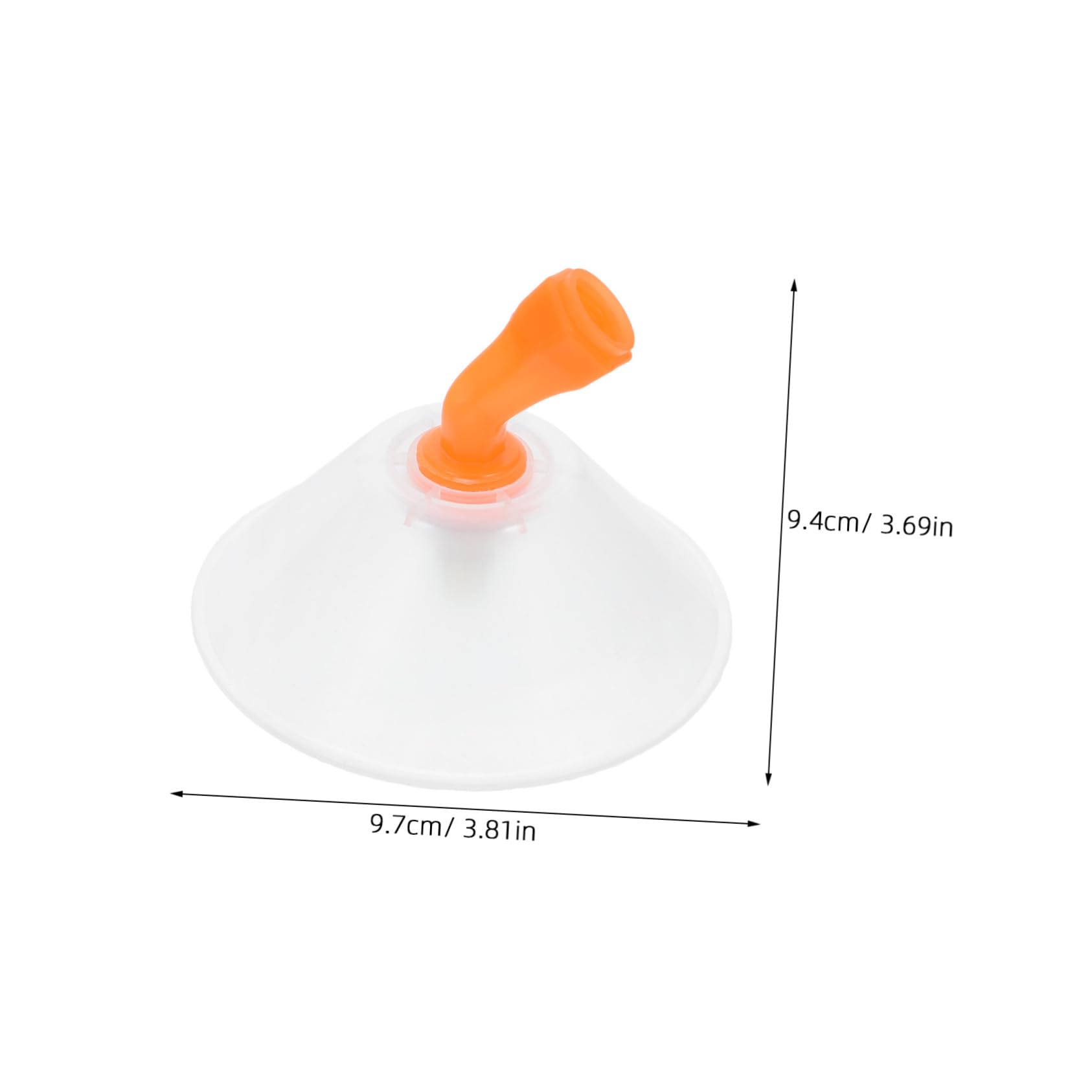 GALPADA Spraying Shield 2pcs Agricultural Garden Nozzle Cover Cone Windproof Sprayer for Easy Setup