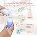 selizo 10 Leakproof Silicone Travel Bottles Squeeze Bottle Container for Cosmetic Toiletry Containers Shampoo Lotion Condiment