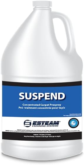ESTEAM Suspend Concentrated Carpet Prespray, High Performance Pre-Conditioner of all types of Soiled Carpet, 1 Gallon