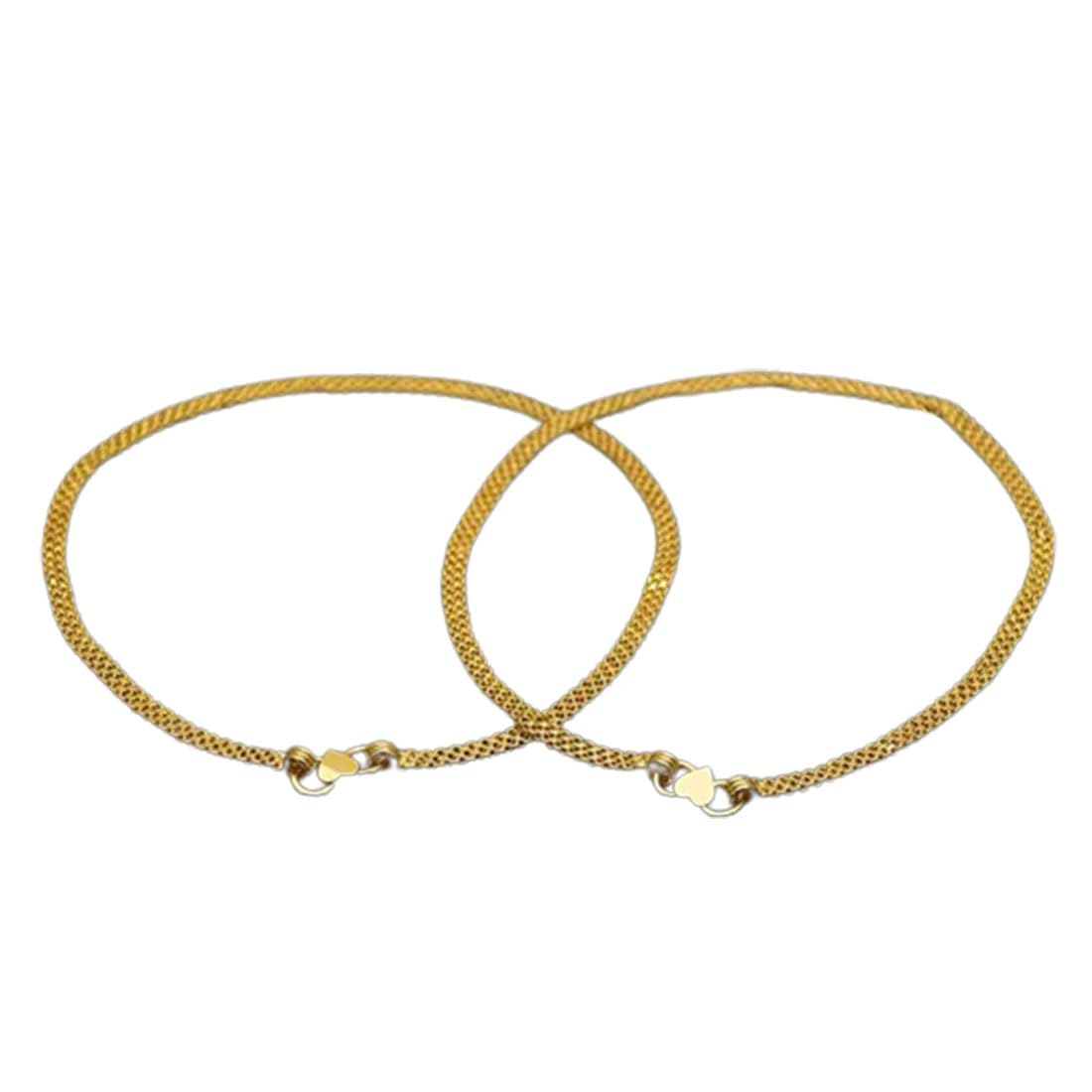 Kollam Supreme Gold Plated Anklet Payal For Women & Girls From (8.5 Inch) (B0CQG66H6Y) Amazon Price History, Amazon Price Tracker