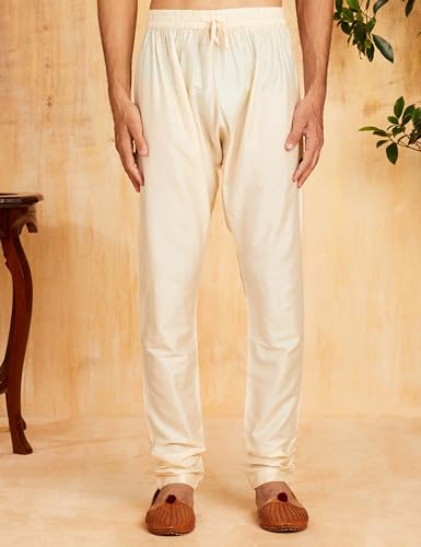 Image of Amazon Brand - Symbol Men's Cotton Blend Printed Kurta Pyjama Set