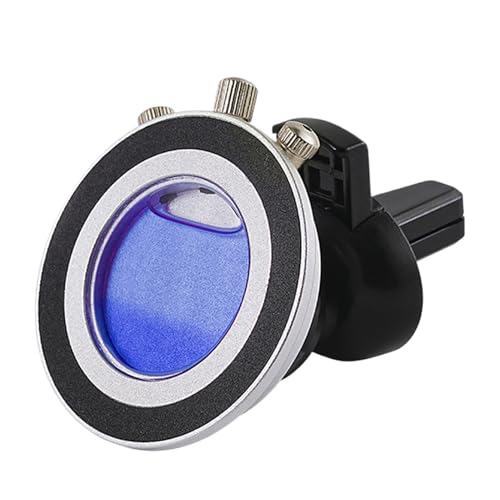 Diffuseur d’huile essentielle pour voiture en métal avec support magnétique chic