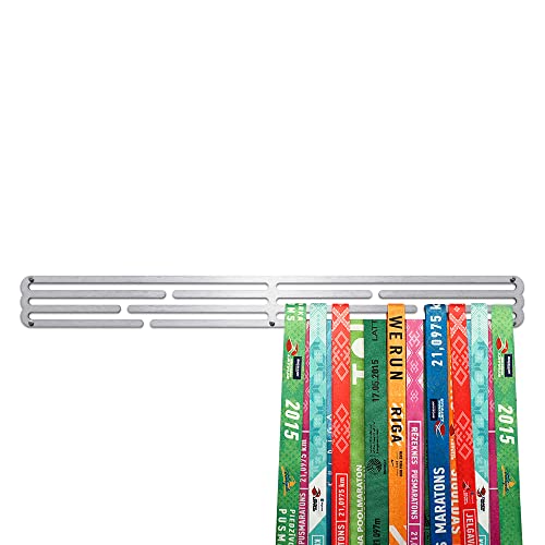 United Medals Blank Colgador de medallas | Medallero Acero | Medal Holder dispaly Hanger | Medalla Percha - 60 medallas Cover