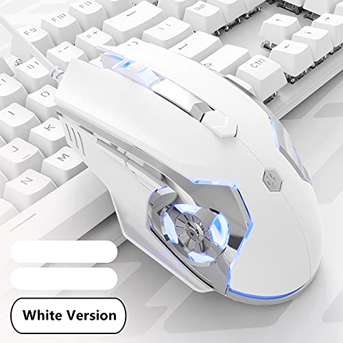 Firstblood Only Game. Aj120 Wired Gaming Mouse, Ergonomic Led Backlit Usb Gamer Mice Computer Laptop Pc, For Windows Mac Linux Os, White #TOP1
