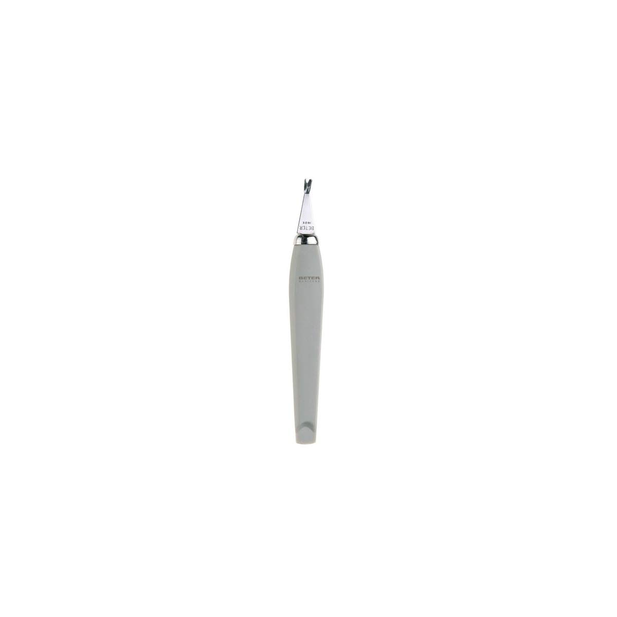 Beter –Cortacutículas inoxidable, Retira las pieles de las uñas, Quita cuticulas uñas, Cuidado de uñas, Cortacuticulas profesional, Ideal para Manicura, Empujador de cuticulas, Removedor de cuticulas