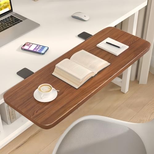 �܂肽���ݎ��L�[�{�[�h�����o���g���C 90°�܂肽���� ��� �N�����v�Œ� �܂肽���ݎ� �ȃX�y�[�X �f�X�N�⏕�� �������s�v ���t���ȒP��J��a�炰�� �ݑ�[�N �I�t�B�X �ƒ�p ���T�|�[�g (�E�H���i�b�g, 80*20cm)