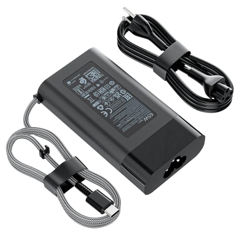Image of 65W 45W Type C Laptop Charger for HP Pavilion Elite X2 Spectre SM65CL