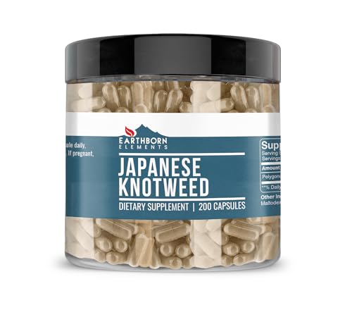 Earthborn Elements Japanese Knotweed Extract 200 Capsules