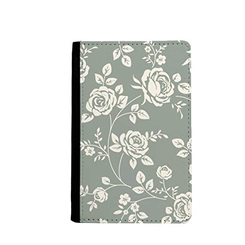 Étui portefeuille de voyage fleurs de rose, idée cadeau originale