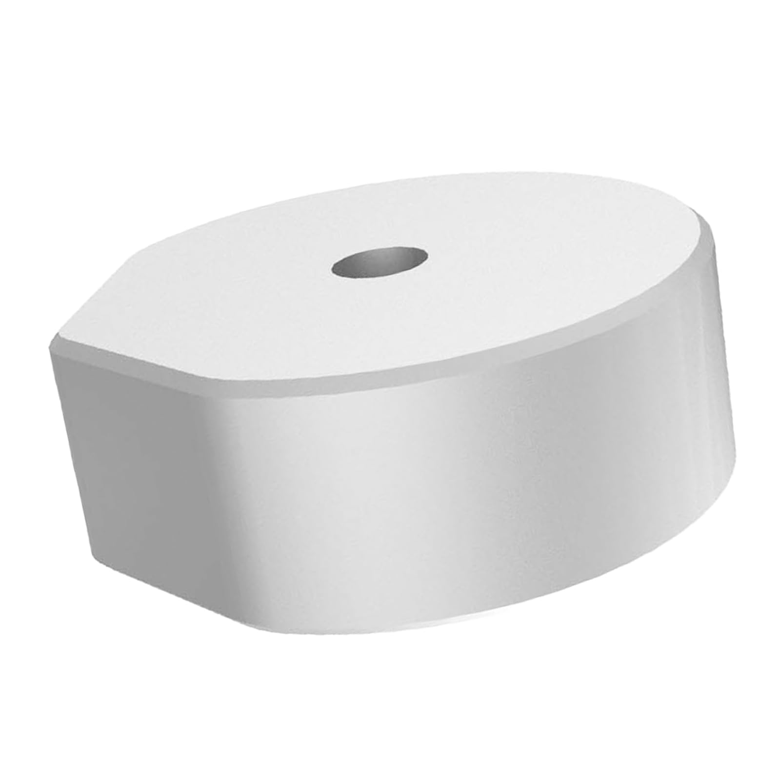 Supporto per Palo Regolabile, Staffa per Antenna Satellitare su Ponte (Supporto e adattatore argento)