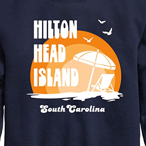 Instant Message - Hilton Head Island - Toddler & Youth Crewneck Fleece Sweatshirt3