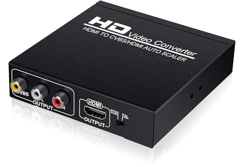 Thecom HDMI to RCA R|Wbgϊ rfIRo[^[ HDMI to AV RCA HDMIϊ HDMI AVϊRo[^[ o hdmi AiOϊ 720P 1080P (1)