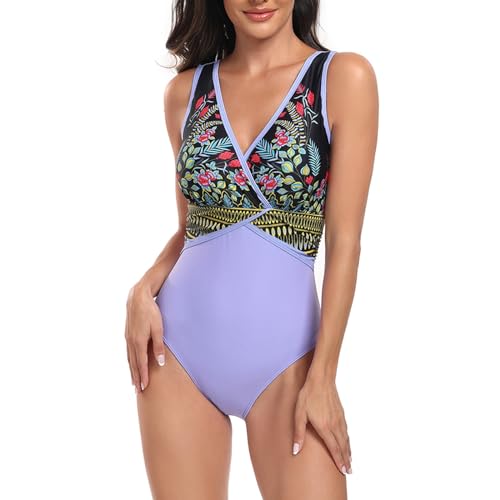 Maillot de bain gainant le ventre à effet ventre plat et silhouette rétro