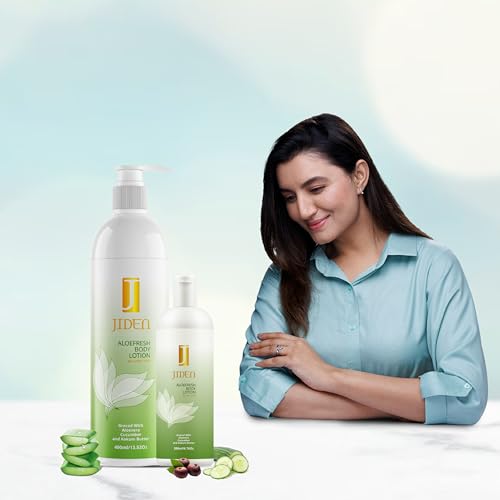 Image of JIDEN Aloe Fresh Body Lotion with Alovera, Cucumber, Kokum butter 200 ML