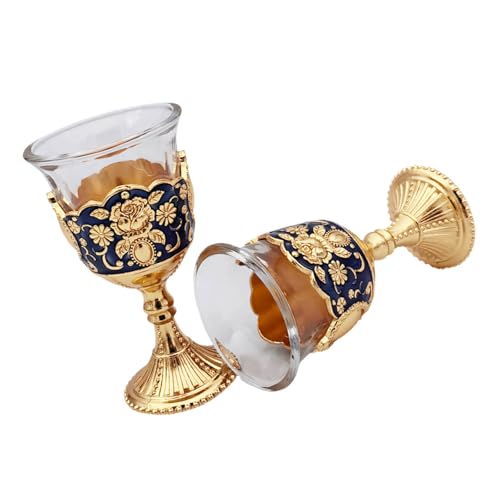 MIDOKSTUA Copas de vino con diseño de rosas delicadas grabadas, accesorios ideales para uso doméstico y eventos especiales, copas de vino de cristal inciso
