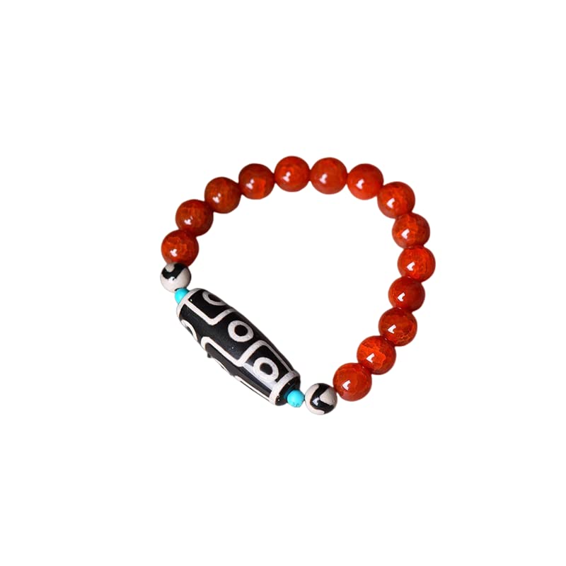Bracelet de style tibétain Dzi, le cadeau idéal pour la Saint-Valentin