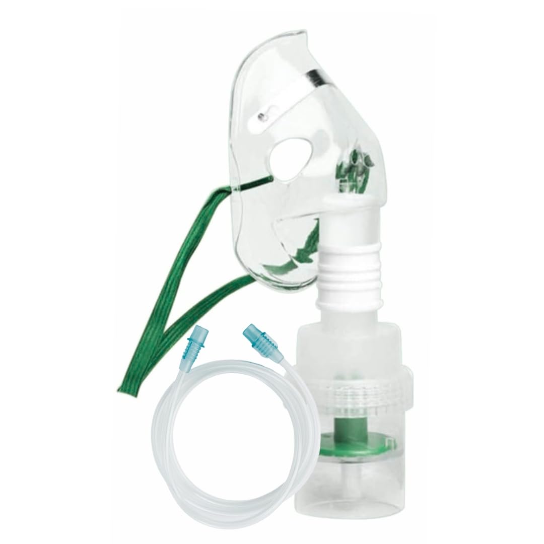 Nebulizer Mask Kit for Kids | Pediatric Inhalation Mask with Tubing for Cold, Cough & Breathing Treatment | Soft, Comfortable Fit (Child Size, Pack of 1)-image-4